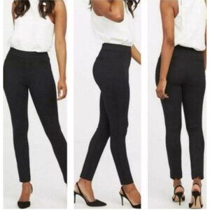 SPANX The Perfect Pant Ankle Straight High Rise Ponte Knit Pants Large Career